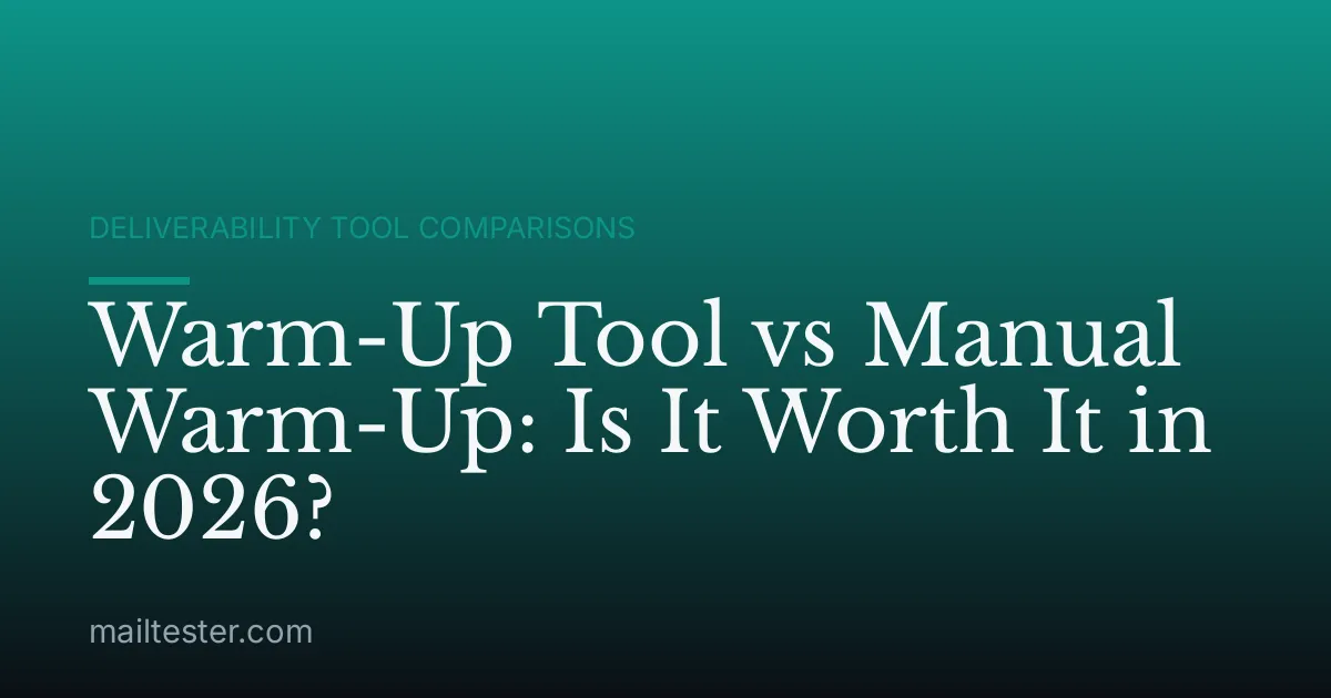 Warm-Up Tool vs Manual Warm-Up: Is It Worth It in 2026?