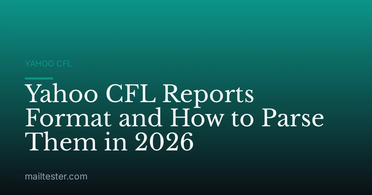 Yahoo CFL Reports Format and How to Parse Them in 2026