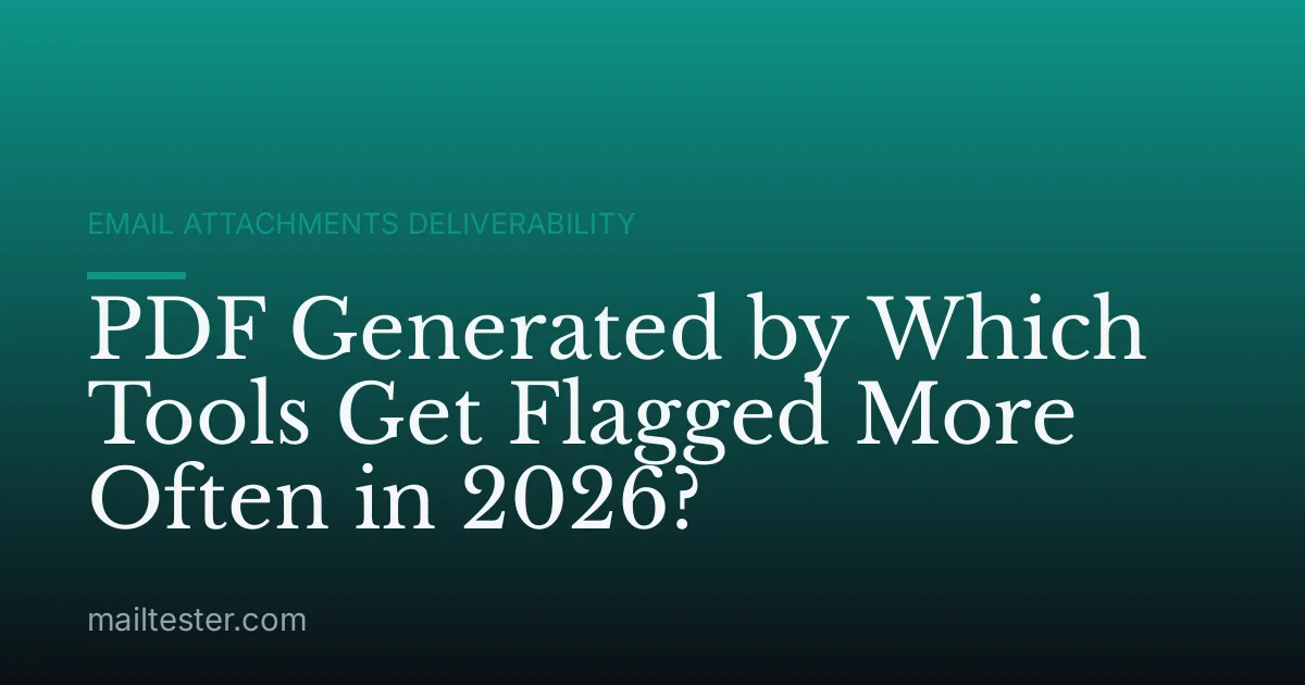 PDF Generated by Which Tools Get Flagged More Often in 2026?