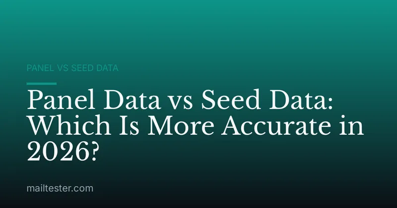 Panel Data vs Seed Data: Which Is More Accurate in 2026?