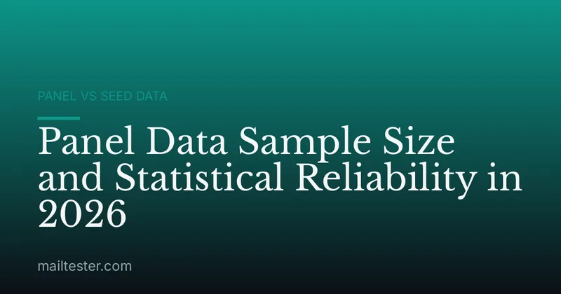 Panel Data Sample Size and Statistical Reliability in 2026