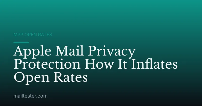 Apple Mail Privacy Protection How It Inflates Open Rates