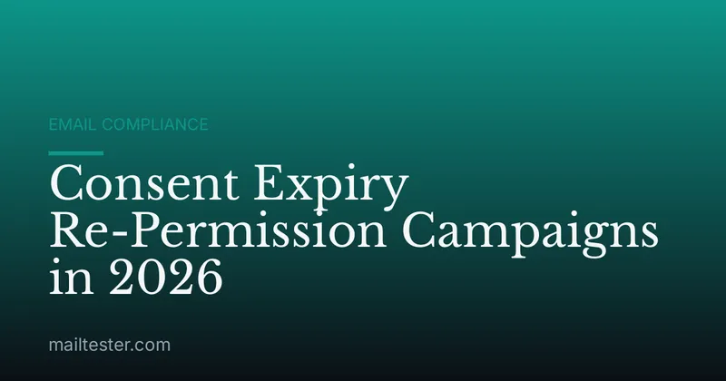 Consent Expiry Re-Permission Campaigns in 2026