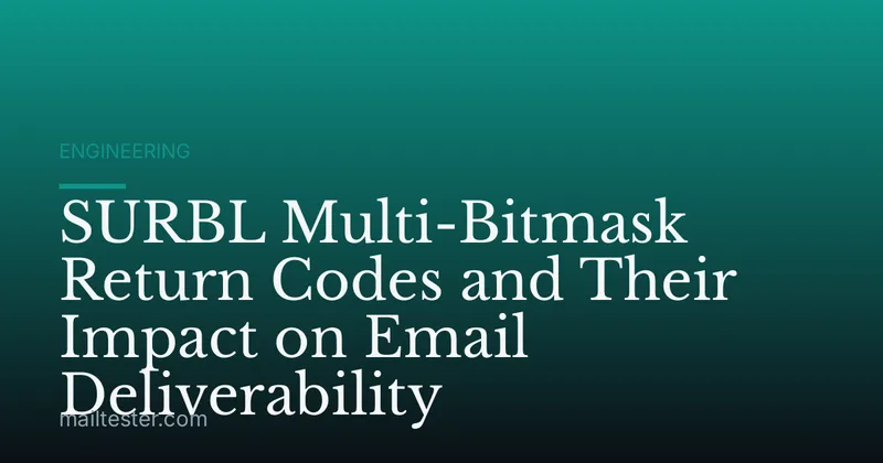 SURBL Multi-Bitmask Return Codes and Their Impact on Email Deliverability