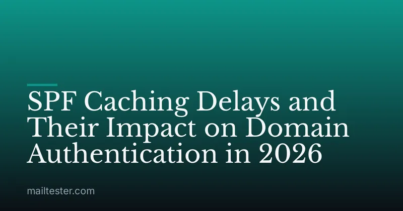 SPF Caching Delays and Their Impact on Domain Authentication in 2026