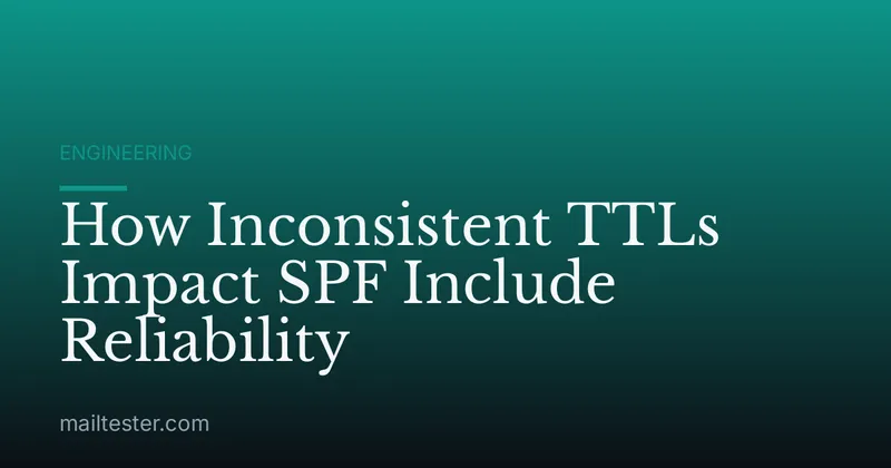 How Inconsistent TTLs Impact SPF Include Reliability