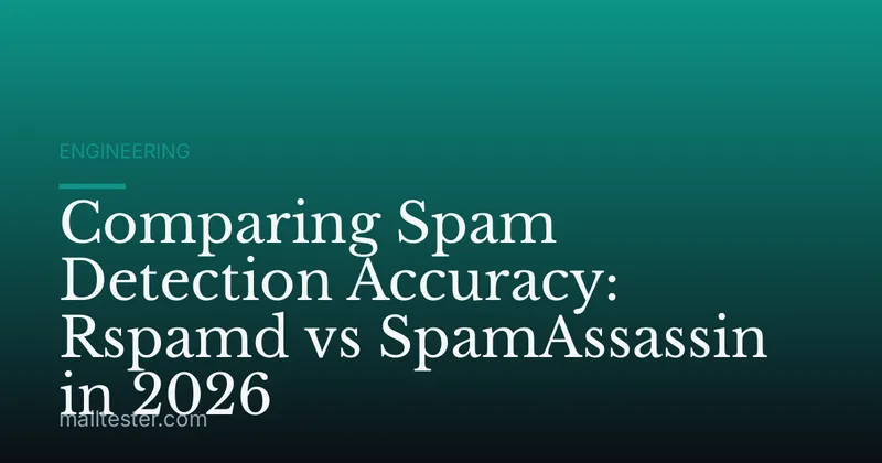 Comparing Spam Detection Accuracy: Rspamd vs SpamAssassin in 2026