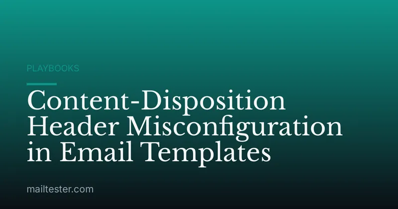 Content-Disposition Header Misconfiguration in Email Templates