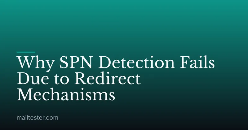 Why SPN Detection Fails Due to Redirect Mechanisms