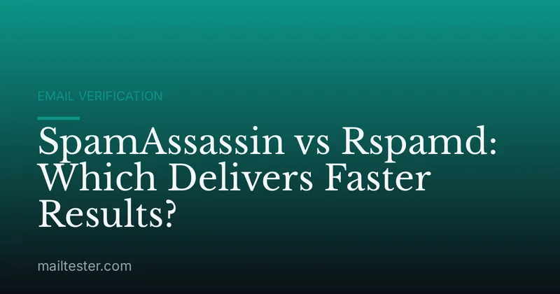 SpamAssassin vs Rspamd: Which Delivers Faster Results?