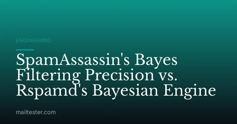 SpamAssassin's Bayes Filtering Precision vs. Rspamd's Bayesian Engine