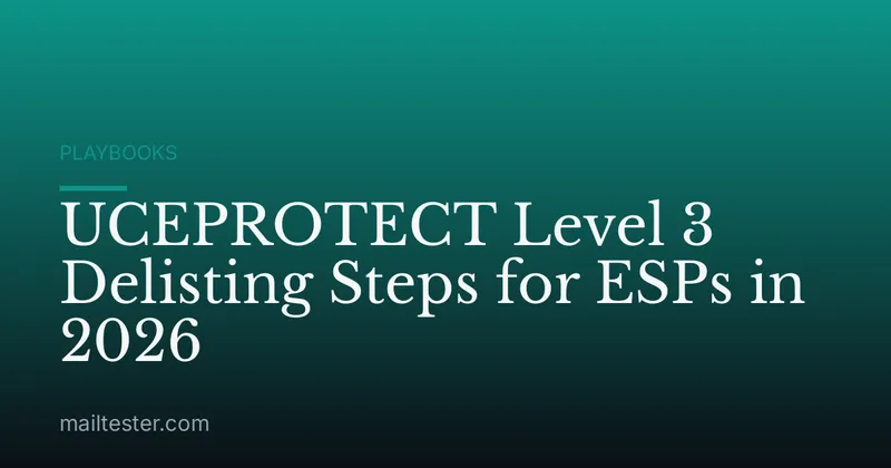 UCEPROTECT Level 3 Delisting Steps for ESPs in 2026