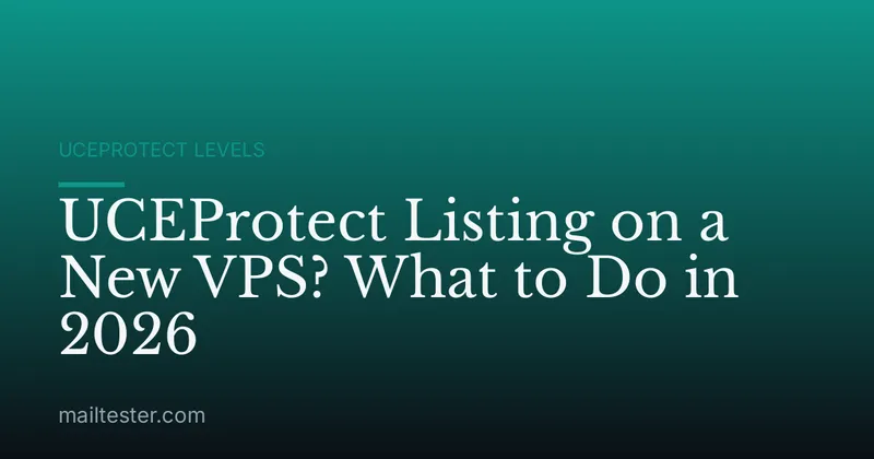 UCEProtect Listing on a New VPS? What to Do in 2026